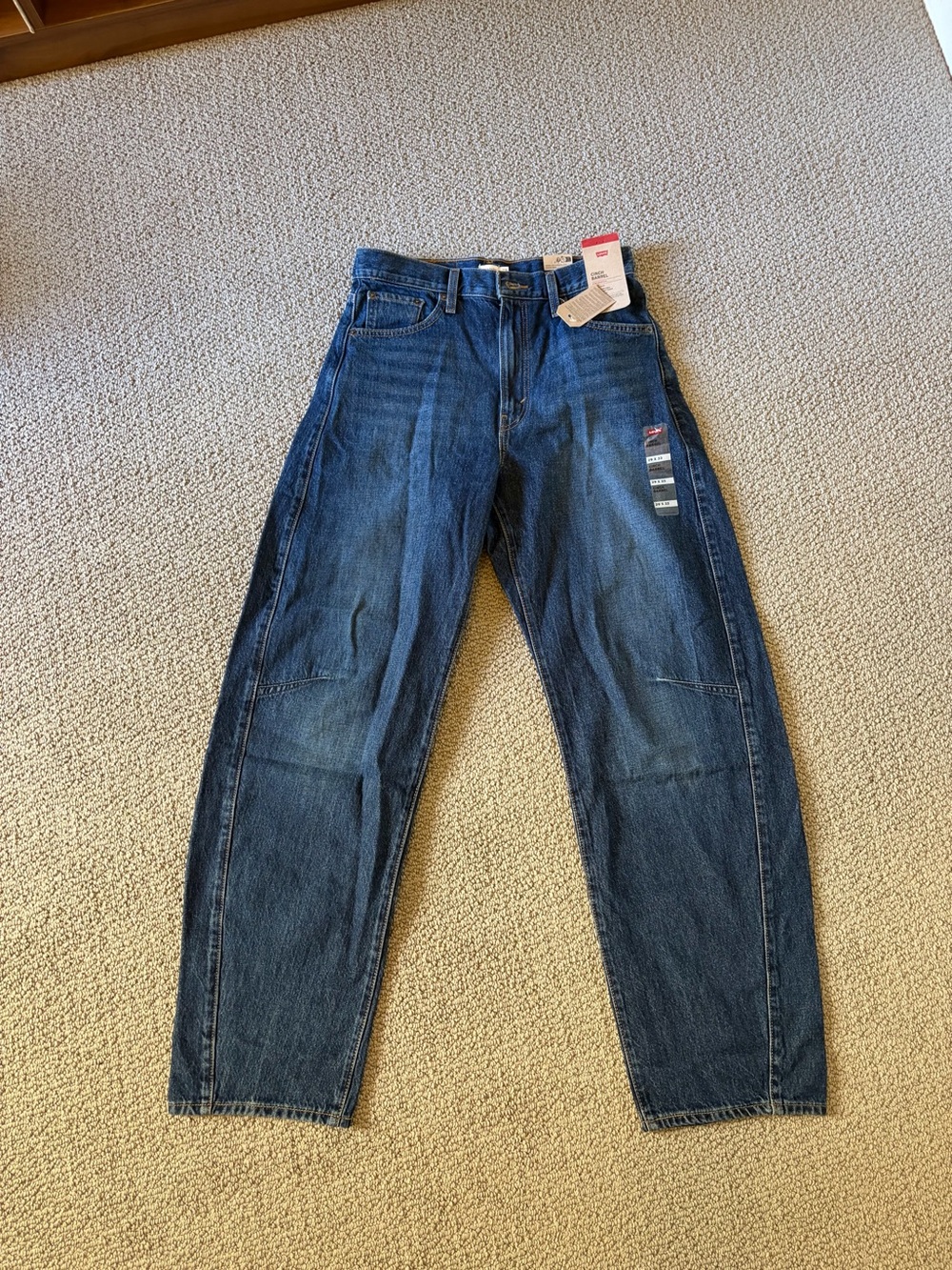 NWT Levi's Cinch Barrel 29x33